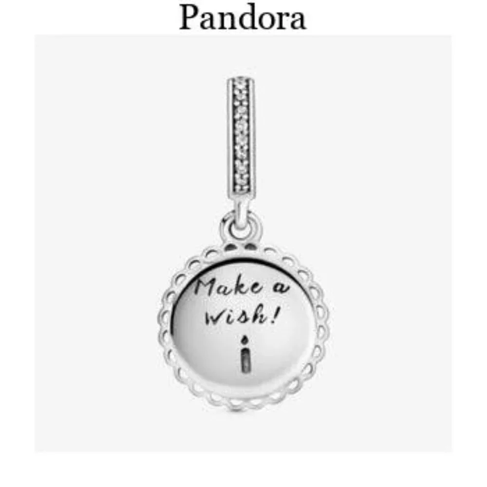 Pandora Pink Birthday Cake Dangle Charm